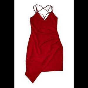 Windsor Red Mini Dress